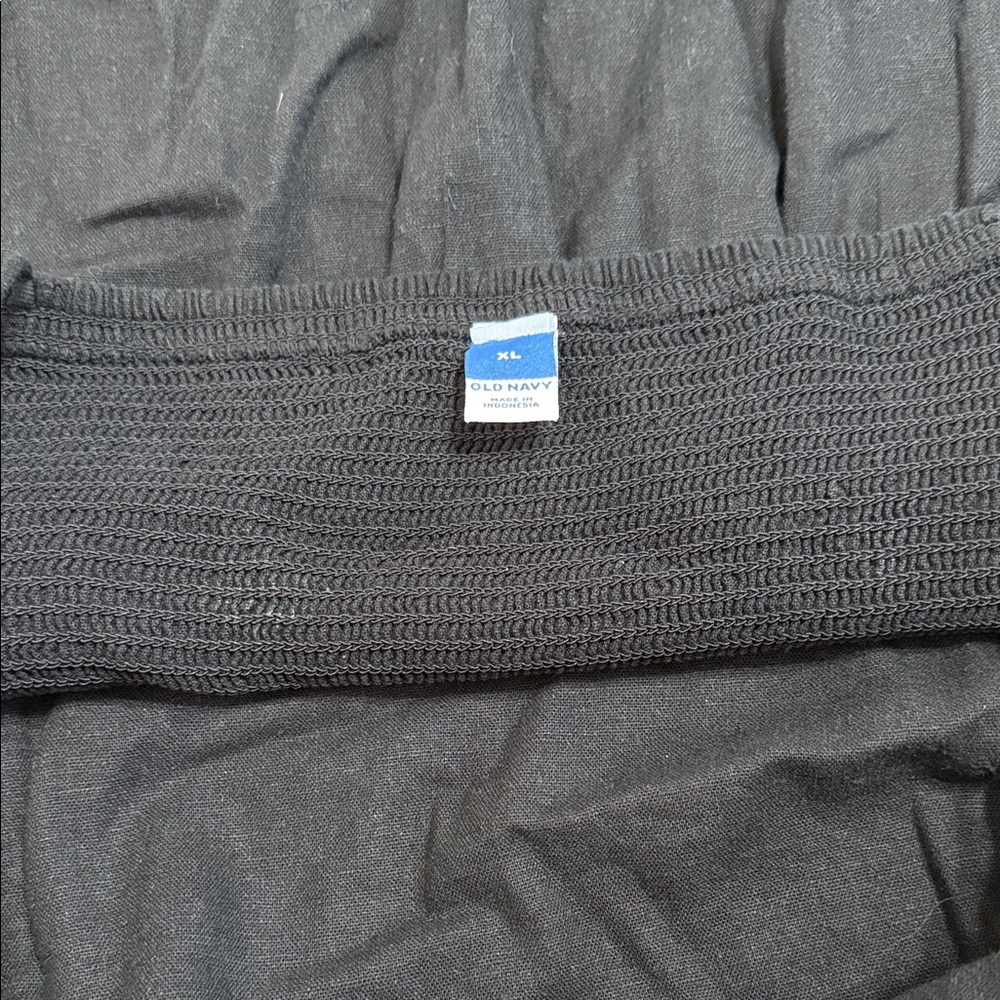 Old Navy Classic Black Midi Dress - Picture 4 of 5